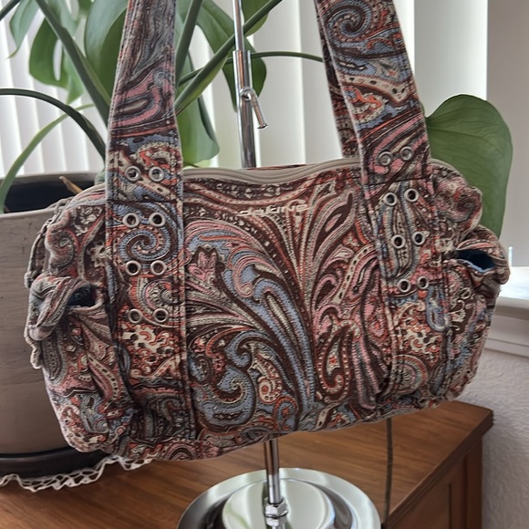 Dakine canvas shoulder bag distressed - Picture 2 of 7